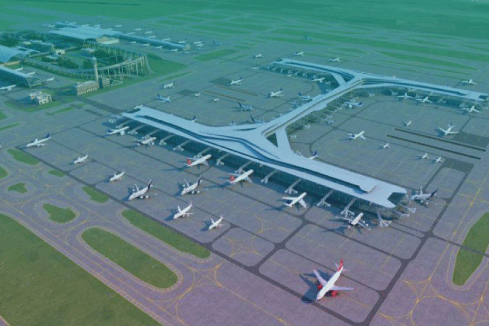 上海浦東國際機場衛(wèi)星廳